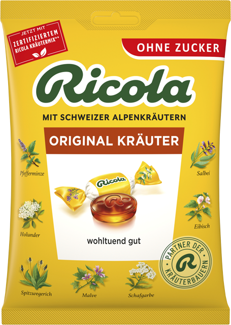 Ricola Original Kräuter ohne Zucker 