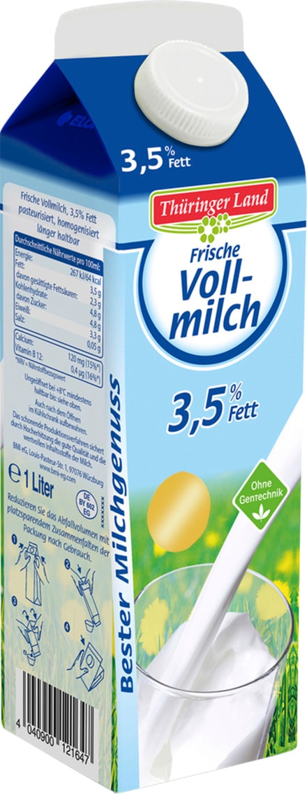 Thüringer Land Frische Vollmilch