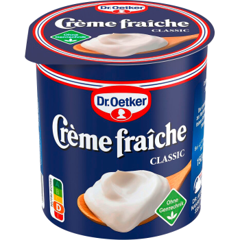 Dr. Oetker Crème fraîche oder légère