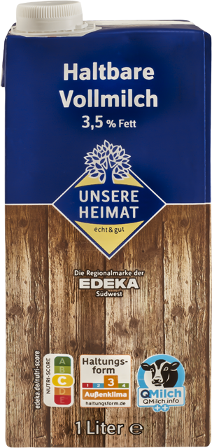 Unsere  Heimat – echt & gut Haltbare Weidemilch