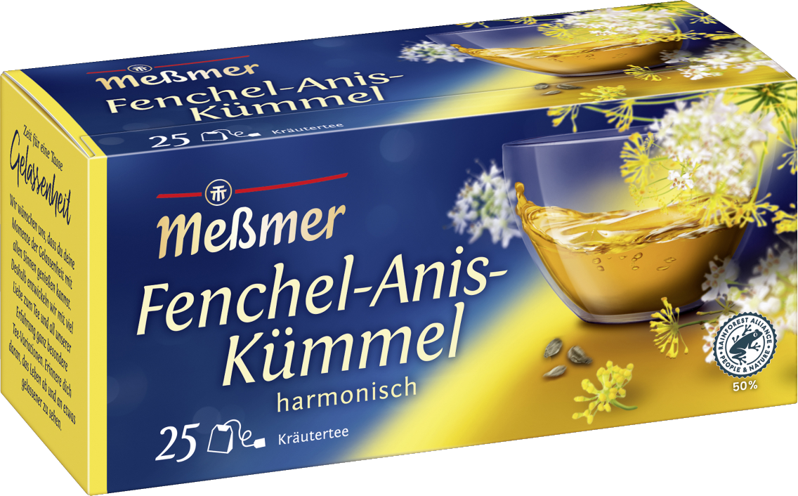 Meßmer Verfeinerte Früchtetees, Schwarztee, Kräutertee oder Früchtetee