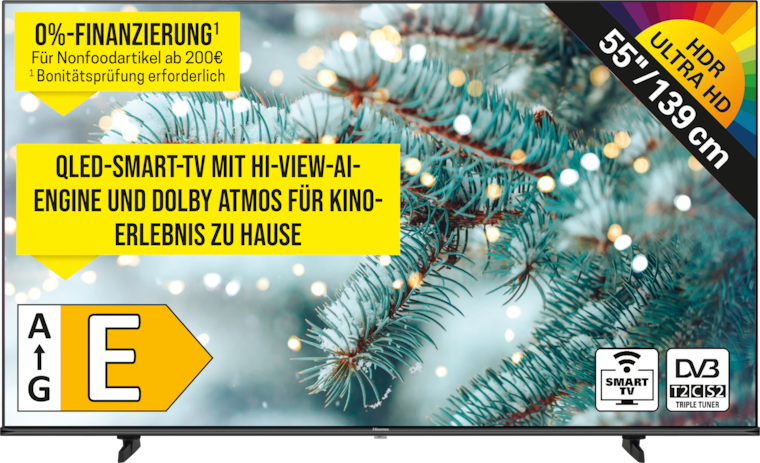 Hisense "55E7Q" QLED-4K-UHD-TV