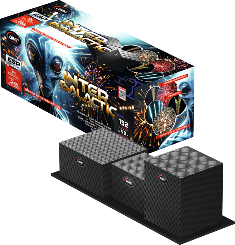 Comet 3 Effektbatterien "Intergalactic"