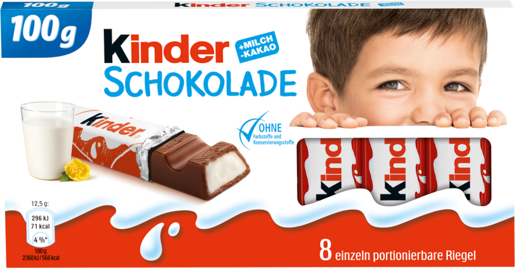 Ferrero kinder Schokolade