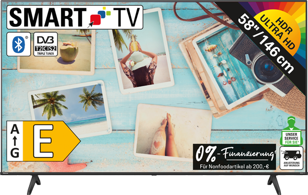 Hisense "58E6NT" 4K-UHD-TV