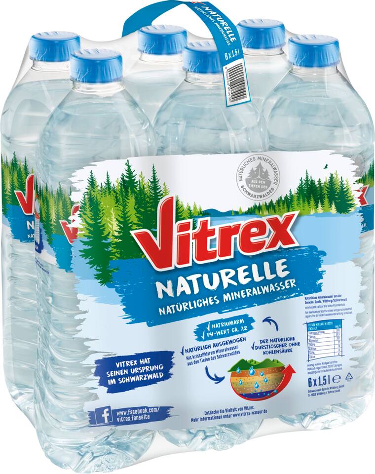 Vitrex natürliches Mineralwasser