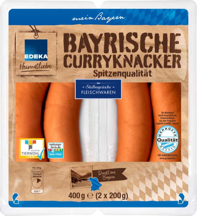 EDEKA Heimatliebe Bayrische Curry-Knacker*