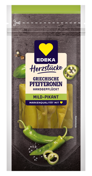 EDEKA Herzstücke Grüne Pfefferonen