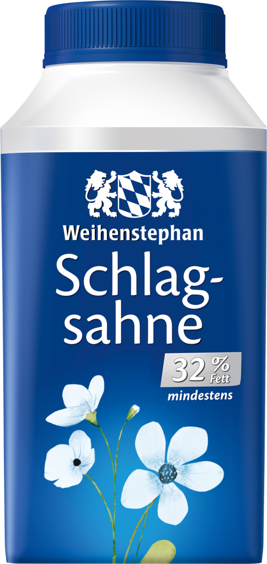 Weihenstephan Schlagsahne, Kochsahne oder Kochcreme