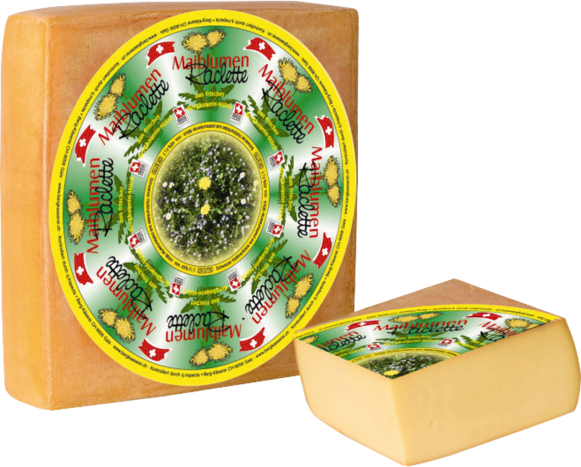 Maiblumen Raclette aus der Schweiz