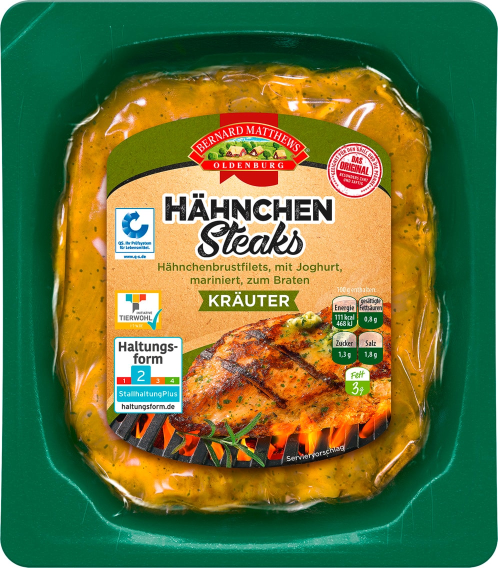 Bernard Matthews Hähnchensteaks