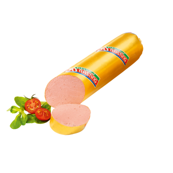 Rasting - Delikatess Leberwurst mit Kalbfleisch, im Golddarm oder grobe Leberwurst