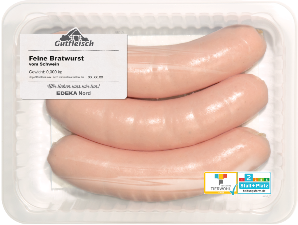 Gutfleisch Frische feine Bratwurst