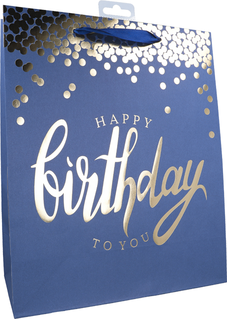 Geschenktasche Happy Birthday Deluxe
