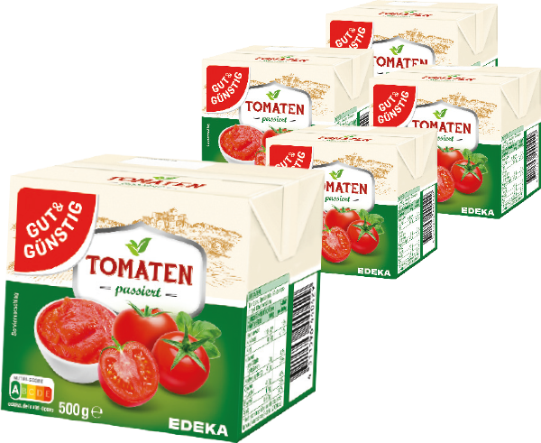 GUT&GÜNSTIG Tomaten passiert