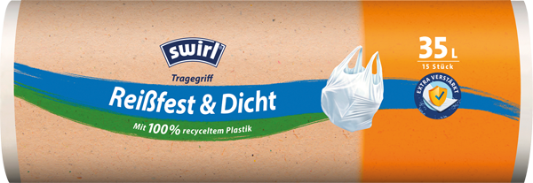 Swirl Müllbeutel mit Tragegriff