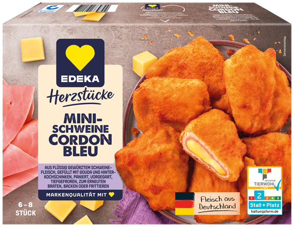 EDEKA Herzstücke Mini-Cordon-Bleu vom Schwein