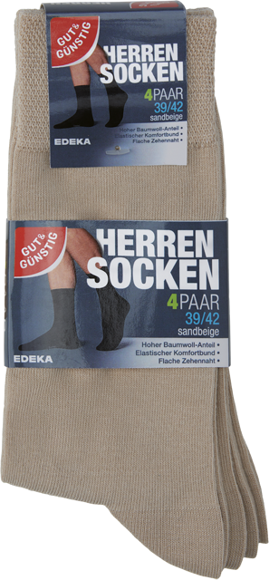 Gut & Günstig Herren Socken oder Sneakersocken