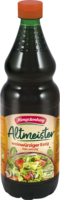 Hengstenberg Altmeister weinwürziger Essig oder Kräuter-Essig