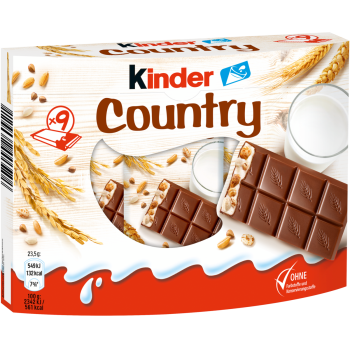 kinder Country, bueno oder bueno White