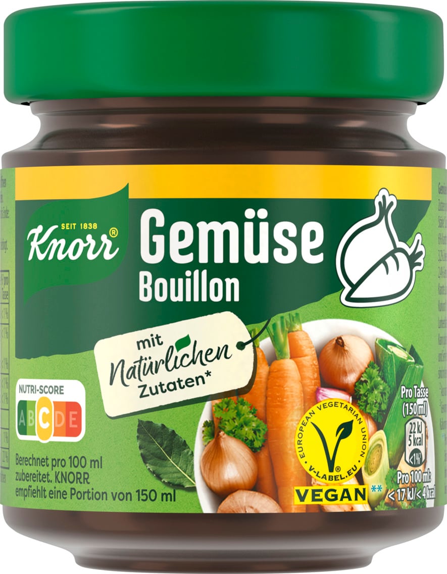 Knorr Bouillon oder Bouillon Pur