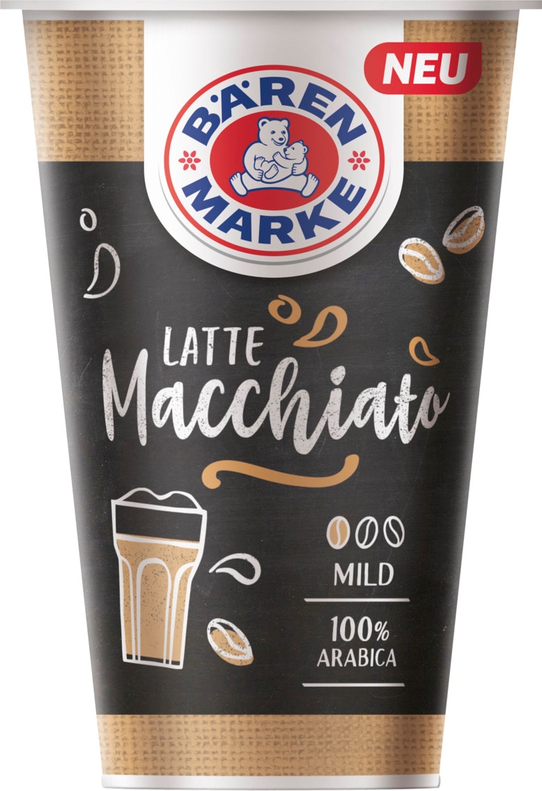 Bären Marke Kaffeegetränk
