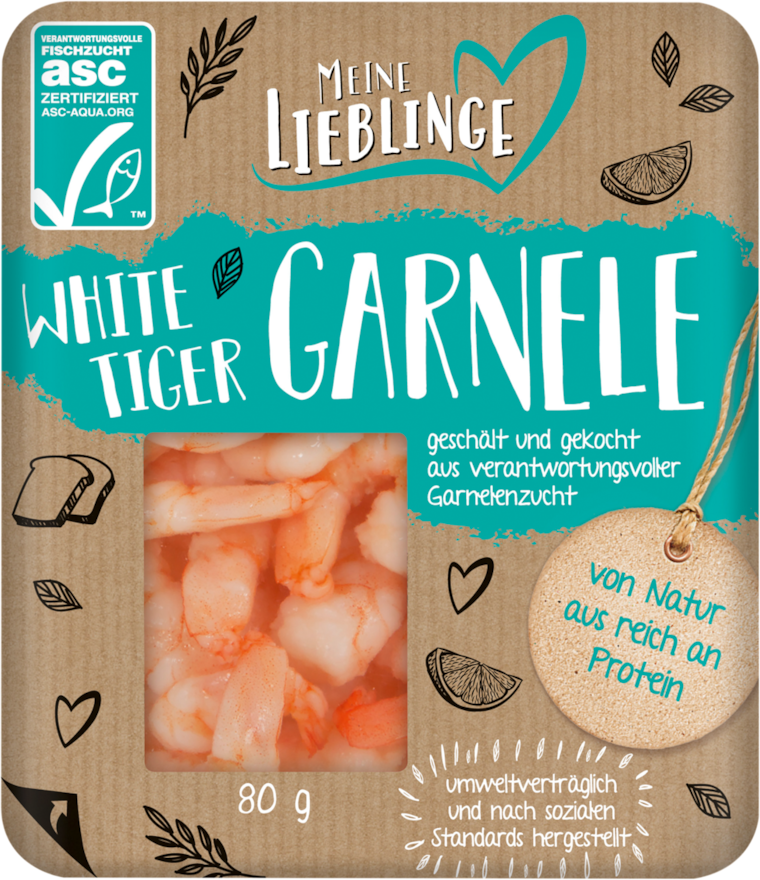 Krone asc Meine Lieblinge White Tiger Garnele