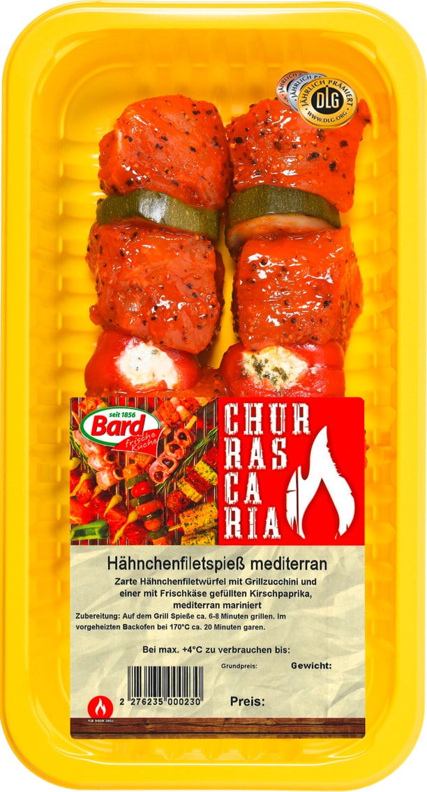 Bard Hähnchenfiletspieß mediterran