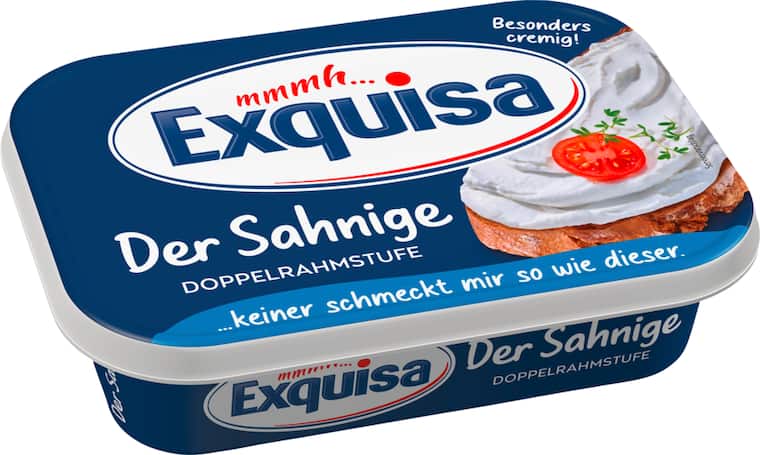 Exquisa Frischkäsezubereitung