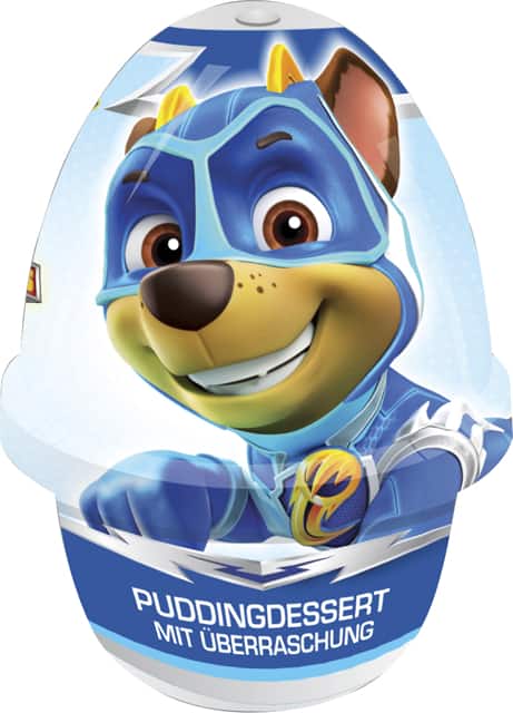 Paw Patrol Puddingdessert mit Überraschung
