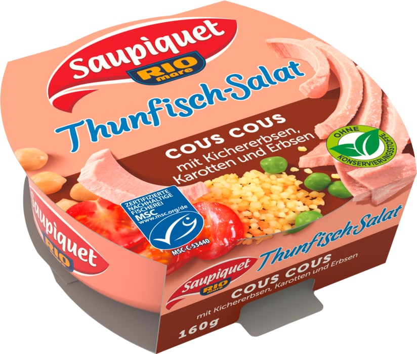 Saupiquet Thunfisch-Salat, -Filets oder für Pasta