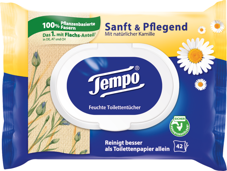 Tempo Feuchtes Toilettenpapier