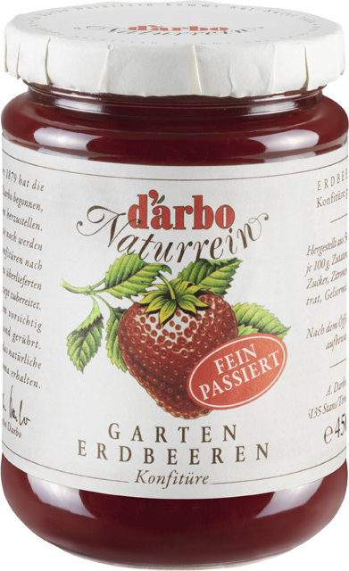 D‘arbo Naturrein Konfitüre