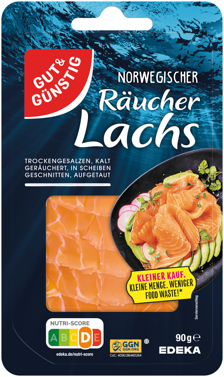 GUT&GÜNSTIG Norwegischer Räucherlachs