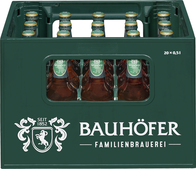 Bauhöfer Pilsener oder Export 