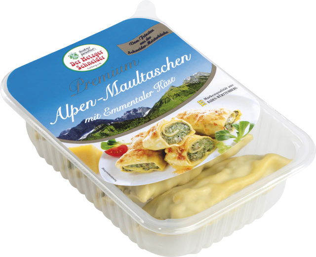 Der Metzger Schneider Alpen Maultaschen