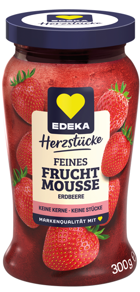 EDEKA Herzstücke Feines Fruchtmousse