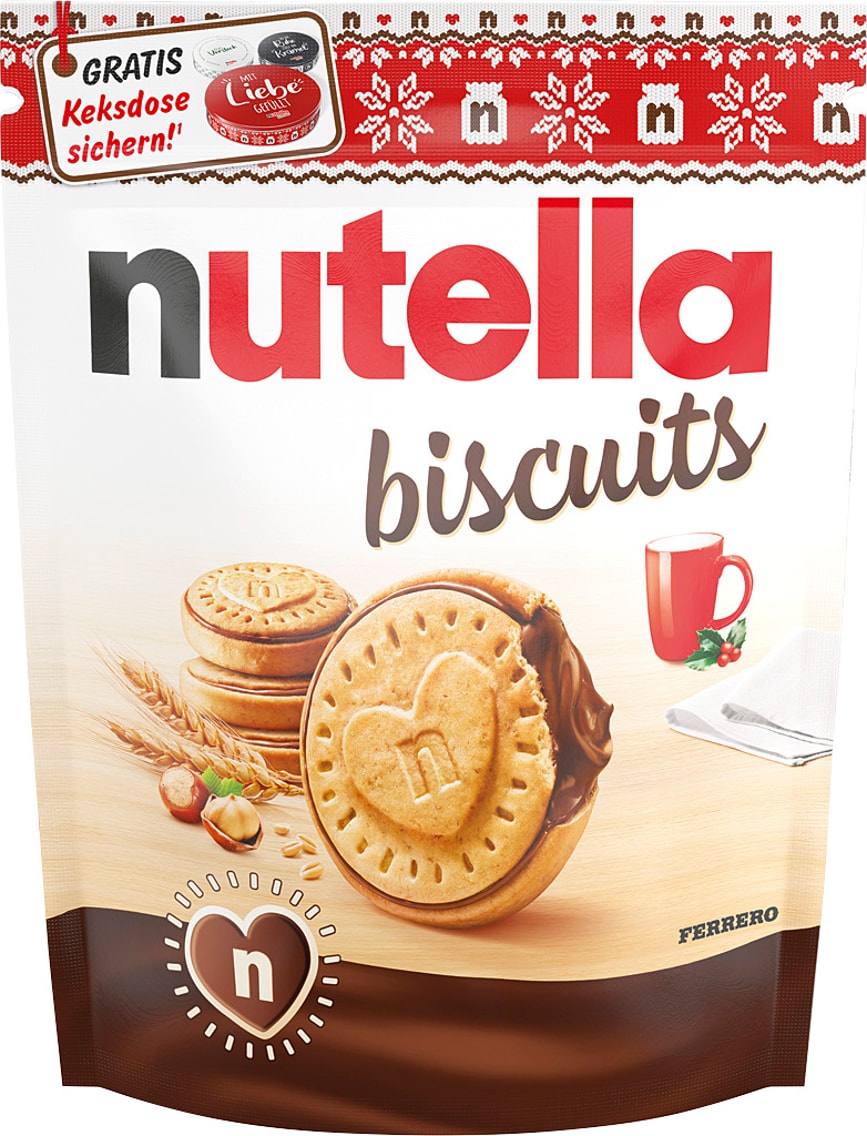 Ferrero nutella biscuits