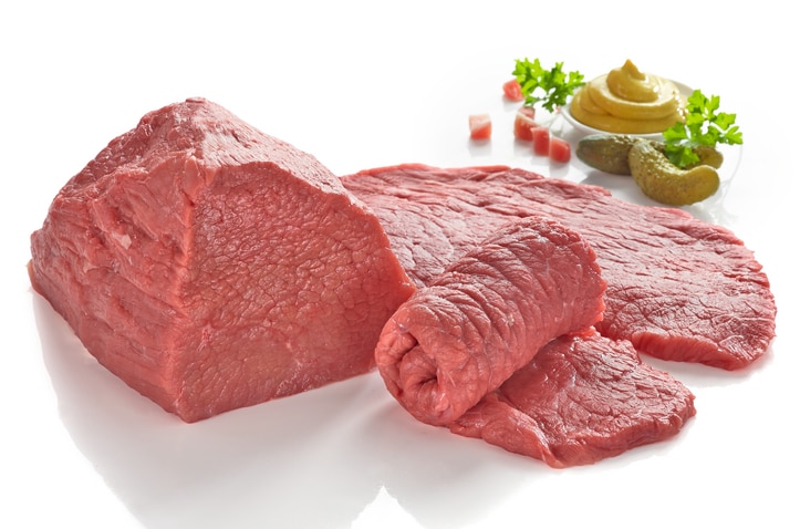 Jungbullen-Rouladen* ohne Füllung, -Braten* oder -Gulasch*