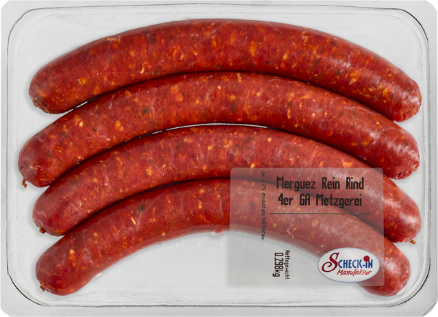 Merguez mit Rind oder Lamm 