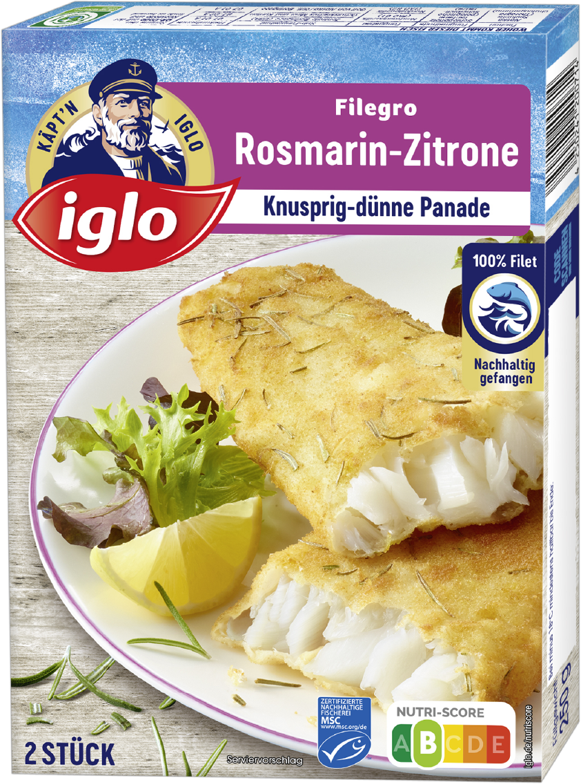 Iglo Filegro oder Goldknusper