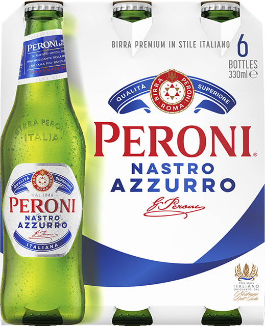 Peroni Nastro Azzurro auch Alkoholfrei