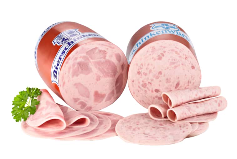 Bierschinken, Schinkenwurst oder Pariser Fleischwurst