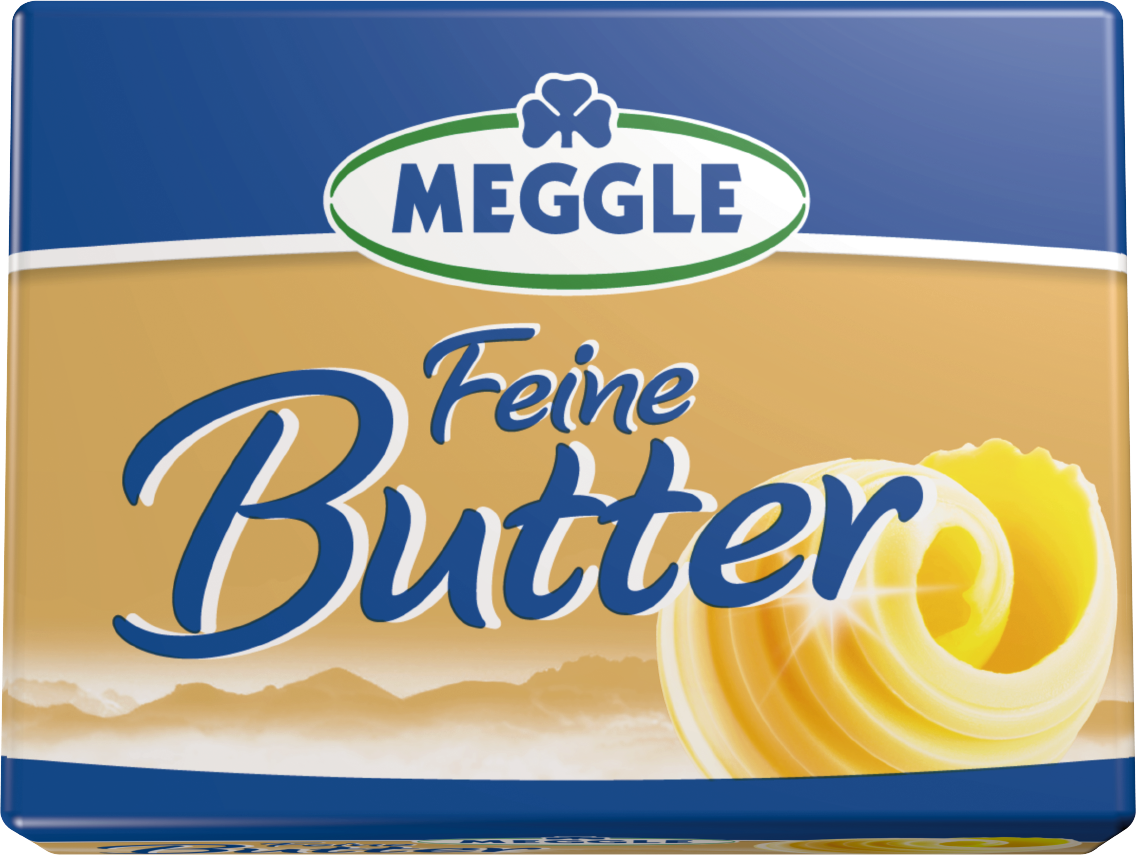 Meggle Joghurtbutter, Feine Butter oder Streichzart