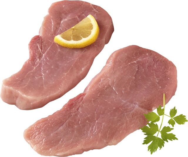 Schweine-Schnitzel oder -Keulenbraten