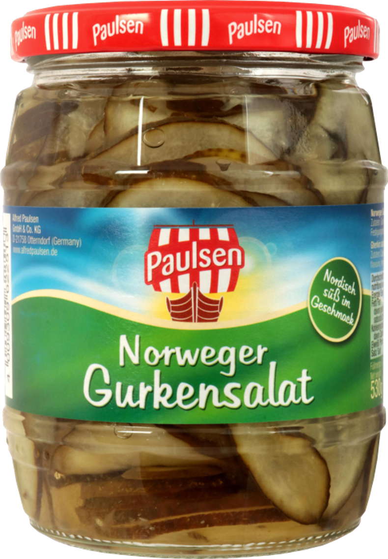Paulsen Norweger Gurkensalat