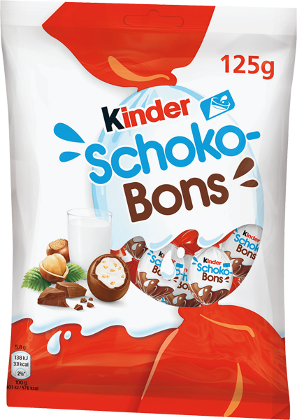 Ferrero Minis Kinderschokolade, Bueno oder Kinder-Schokobons