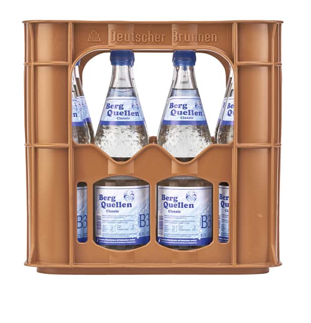 Berg Quellen Mineralwasser Classic, Naturelle 