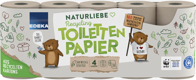 EDEKA Recycling Toilettenpapier 