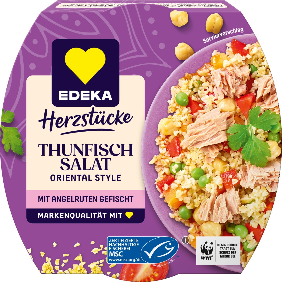 EDEKA Herzstücke MSC Thunfisch Salat